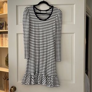 Shop Alexis knit ruffle dress